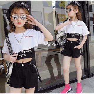 KSFA099キッズ 子供服 セットアップ Tシャツ+ショートパンツベスト(Tシャツ/カットソー)