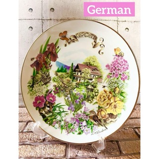 限定 Recoドイツ German ガーデン 直径23.5cm 飾り皿