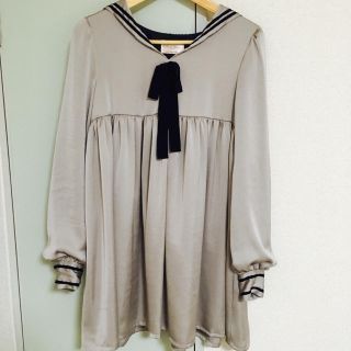 シロップ(syrup.)の再出品。Rose Marie seoirセーラーワンピース(ひざ丈ワンピース)