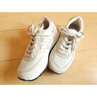 ニューバランス(New Balance)のnew balance*子供靴22cmスニーカー*未使用ニューバランス*新品(スニーカー)