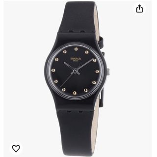 スウォッチ(swatch)のswatch （スウォッチ）腕時計  レディース　ブラック(腕時計)