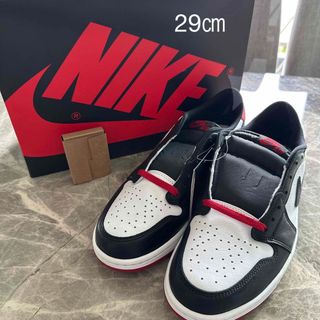 ナイキ(NIKE)のNike Air Jordan 1 Retro Low OG Black Toe(サンダル)