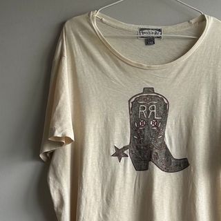 ダブルアールエル(RRL)の《used》Ralph Lauren RRL メンズ半袖Tシャツ　XXL 古着(Tシャツ/カットソー(半袖/袖なし))