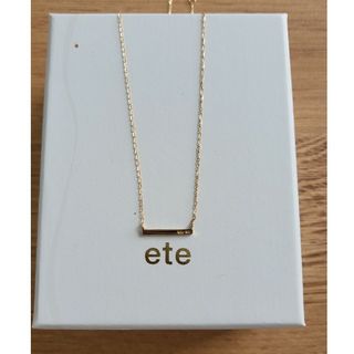 エテ(ete)のete 18K ネックレス(ネックレス)