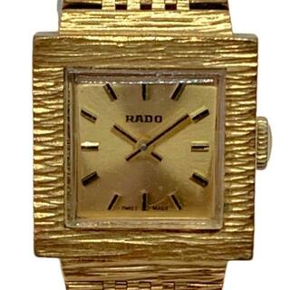 ラドー(RADO)のRADO(ラドー) 腕時計 レディース ゴールド(腕時計)