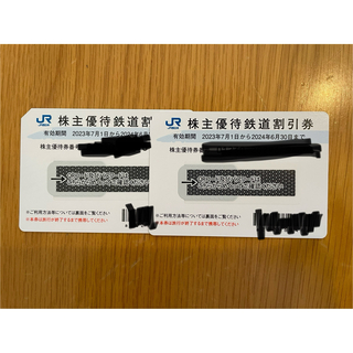JR西日本　株主優待鉄道割引券　2枚　匿名配送