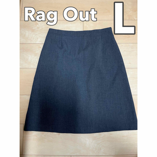 Rag Out レディース スーツ スカート  グレー  L(ひざ丈スカート)
