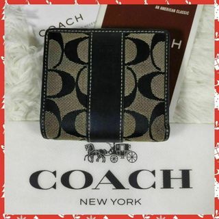 コーチ(COACH)の【COACH】コーチ折財布　財布　✨がま口✨(財布)