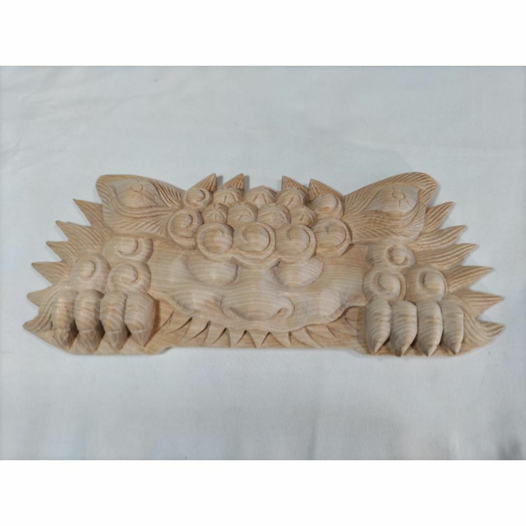 お祭り!【獅子噛み】幅30cm 魔除け!山車、神輿 だんぢり彫刻部材 お祭り!【獅子噛み】幅30cm 魔除け!山車、神輿 だんぢり彫刻部材
