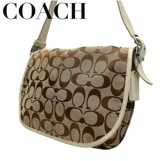 コーチ(COACH)のCOACH コーチ　s40 ショルダーバッグ　6842 メッセンジャーバッグ　茶(ショルダーバッグ)