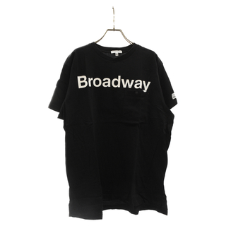 エンジニアードガーメンツ(Engineered Garments)のEngineered Garments エンジニアド ガーメンツ EG Broadway Print T ブロードウェイ 半袖Tシャツ ブラック(Tシャツ/カットソー(半袖/袖なし))
