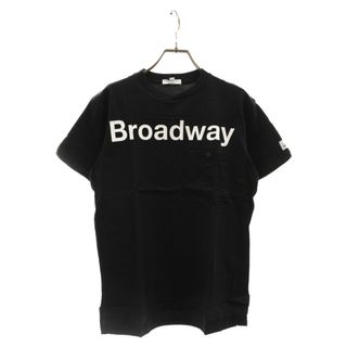 エンジニアードガーメンツ(Engineered Garments)のEngineered Garments エンジニアド ガーメンツ EG Broadway Print T ブロードウェイ 半袖Tシャツ ブラック(Tシャツ/カットソー(半袖/袖なし))