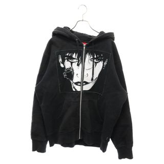 シュプリーム(Supreme)のSUPREME シュプリーム 21AW The Crow Zip Up Hooded Sweatshirt ザクロウ ジップアップパーカー ブラック(パーカー)