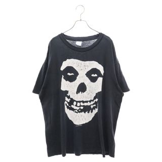 VINTAGE ヴィンテージ 90S VINTEGE MISFITS Classic Fiend Skull TEE ミスフィッツ スカルプリント半袖Tシャツ カットソー ヴィンテージ ブラック(Tシャツ/カットソー(半袖/袖なし))