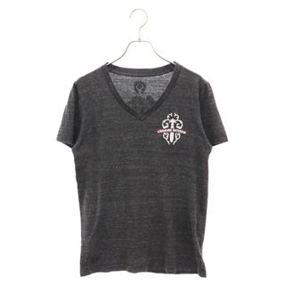 クロムハーツ(Chrome Hearts)のCHROME HEARTS クロムハーツ オールドモデル ヴァインダガーVネック半袖Tシャツ グレ(Tシャツ/カットソー(半袖/袖なし))