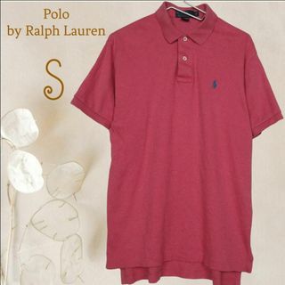 ポロラルフローレン(POLO RALPH LAUREN)のb3214【ポロラルフローレン】半袖カットソー柔らかコットンSヘザーレッド(ポロシャツ)