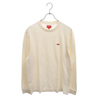 シュプリーム(Supreme)のSUPREME シュプリーム 22AW Small Box L/S Tee スモールボックスロゴ 長袖Tシャツ ロンT ナチュラル オフホワイト(Tシャツ/カットソー(七分/長袖))