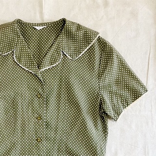 sailor blouse ／ vintage(シャツ/ブラウス(半袖/袖なし))
