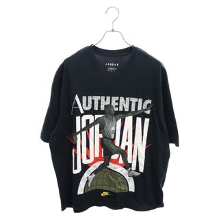 ナイキ(NIKE)のNIKE ナイキ JORDAN BRAND AS W J SRT SS TEE ジョーダン ブランド 半袖Tシャツカットソー ブラック DJ0622-010(Tシャツ/カットソー(半袖/袖なし))