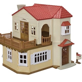 シルバニアファミリー - 美品　シルバニアファミリー　赤い屋根の大きなお家