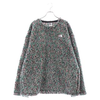 シュプリーム(Supreme)のSUPREME シュプリーム 23SS ×THE NORTH FACE High Pile Fleece Pullover NT02307I ハイパイル フリーストップ ロングスリーブカットソー 長袖Tシャツ マルチ(Tシャツ/カットソー(七分/長袖))