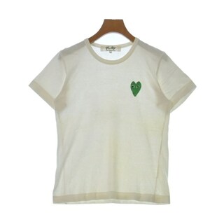 PLAY COMME des GARCONS Tシャツ・カットソー M 白 【古着】【中古】(カットソー(半袖/袖なし))