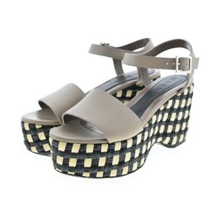 マルニ(Marni)のMARNI サンダル EU38(24.5cm位) 【古着】【中古】(サンダル)