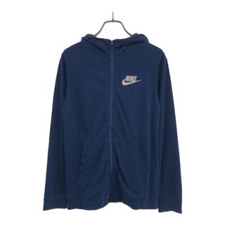 ナイキ(NIKE)のナイキ 長袖 ジップパーカー L ブルー系 NIKE レディース(パーカー)