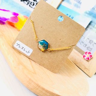 handmade✰*。ブレスレット ocean..ホヌ