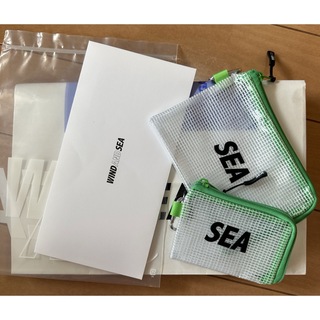 WIND AND SEA - 【新品】WIND AND SEA ポーチ 2PCLEAR POUCH GREEN