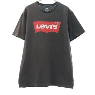 リーバイス(Levi's)のリーバイス ロゴプリント 半袖 Tシャツ M ブラック Levi's メンズ(Tシャツ/カットソー(半袖/袖なし))