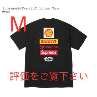 シュプリーム(Supreme)のM supreme ducati logos tee(Tシャツ/カットソー(半袖/袖なし))