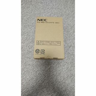 NEC - 未使用 NEC PA-WG1200HP4(NE)