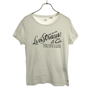 リーバイス(Levi's)のリーバイス 半袖 Tシャツ S ホワイト Levi's レディース(Tシャツ(半袖/袖なし))