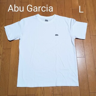 アブガルシア(AbuGarcia)の☆Abu Garcia 白Tシャツ Lサイズ アブガルシア☆(Tシャツ/カットソー(半袖/袖なし))