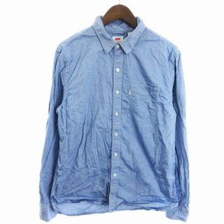 リーバイス(Levi's)のリーバイス シャツ 長袖 シャンブレー ボタンダウン BD インディゴ M(シャツ)