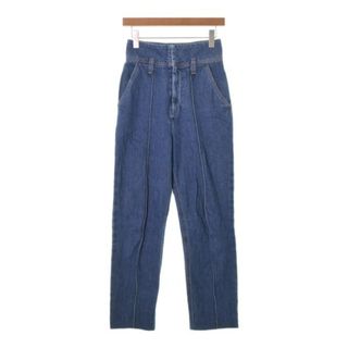 CURRENTAGE カレンテージ デニムパンツ 1(S位) 青系(デニム) 【古着】【中古】(デニム/ジーンズ)