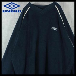 アンブロ(UMBRO)の【美品】アンブロ スウェット ヴィンテージ 刺繍ロゴ ワンポイント プルオーバー(スウェット)