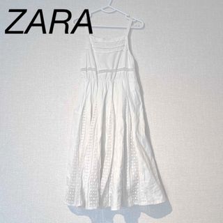 ZARA - ZARA ホワイトレースワンピース