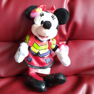 ミニーマウス(ミニーマウス)の☆格安☆難あり☆Disney☆ミニーちゃんぬいぐるみバッチ(ぬいぐるみ)