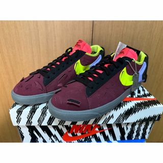 ナイキ(NIKE)のNike Blazer Low ACRONYM 28cm maroon(スニーカー)