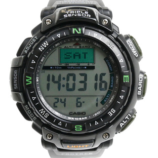 カシオ(CASIO)のCASIO カシオ プロトレック トリプルセンサー 腕時計 電池式 PRG-40SJ-1JF メンズ【中古】(腕時計(デジタル))