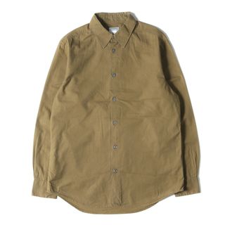 Paul Smith - Paul Smith ポールスミス シャツ サイズ:M コットンセルロース ブロード ドレスシャツ オフィカジ ビジカジ カーキ 日本製 トップス カジュアルシャツ 長袖【メンズ】【中古】