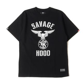 ネイバーフッド(NEIGHBORHOOD)のNEIGHBORHOOD ネイバーフッド Tシャツ サイズ:1 00s SVG イーグルロゴ クルーネック 半袖Tシャツ ブラック 黒 トップス カットソー【メンズ】【中古】(Tシャツ/カットソー(半袖/袖なし))