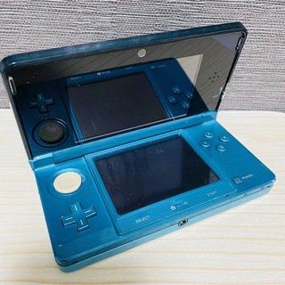 ニンテンドウ(任天堂)の【ジャンク】Nintendo3DS アクアブルー(携帯用ゲーム機本体)