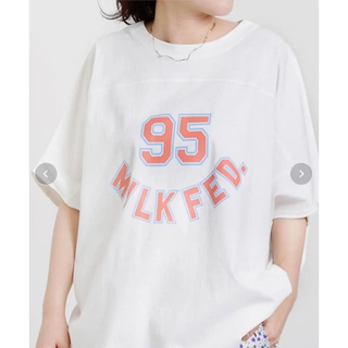 【期間限定出品】新品未使用 MILKFED ミルクフェド Tシャツ tee