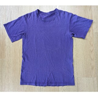 Ｔシャツ　紫　無地　M(Tシャツ(半袖/袖なし))