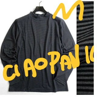チャオパニック(Ciaopanic)のCIAOPANICモックネックカットソー/M/新品(Tシャツ/カットソー(七分/長袖))