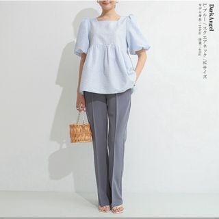 ZARA - 【新品💓未使用】 膨れジャガードペプラムブラウス 