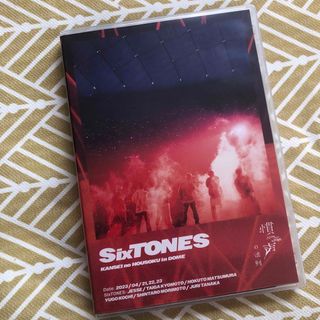 SixTONES 慣声の法則　in　DOME Blu-ray 通常版(ミュージック)